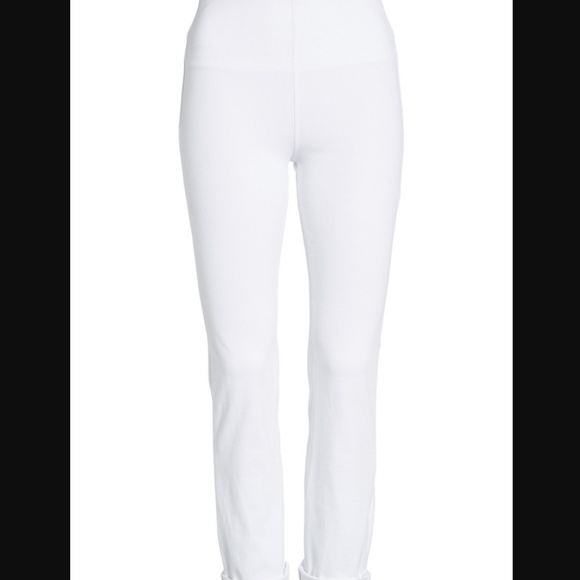 lysse white denim leggings